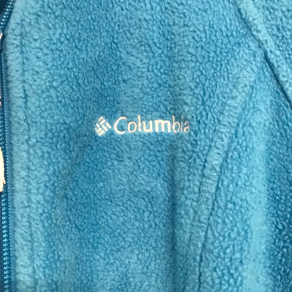 Women’s blue Columbia fleece jacket size S - Picture 2 of 4
